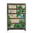 Hand-Painted 7-Drawer Accent Chest with Gold Leaf