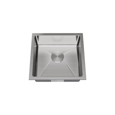 17'' L Undermount Single Bowl Stainless Steel Kitchen Sink