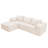Compression Modular and combinable L-shaped Boneless sofa-445031284