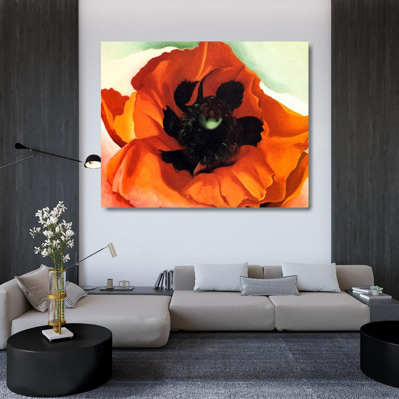 Poppy, 36" H x 45" W