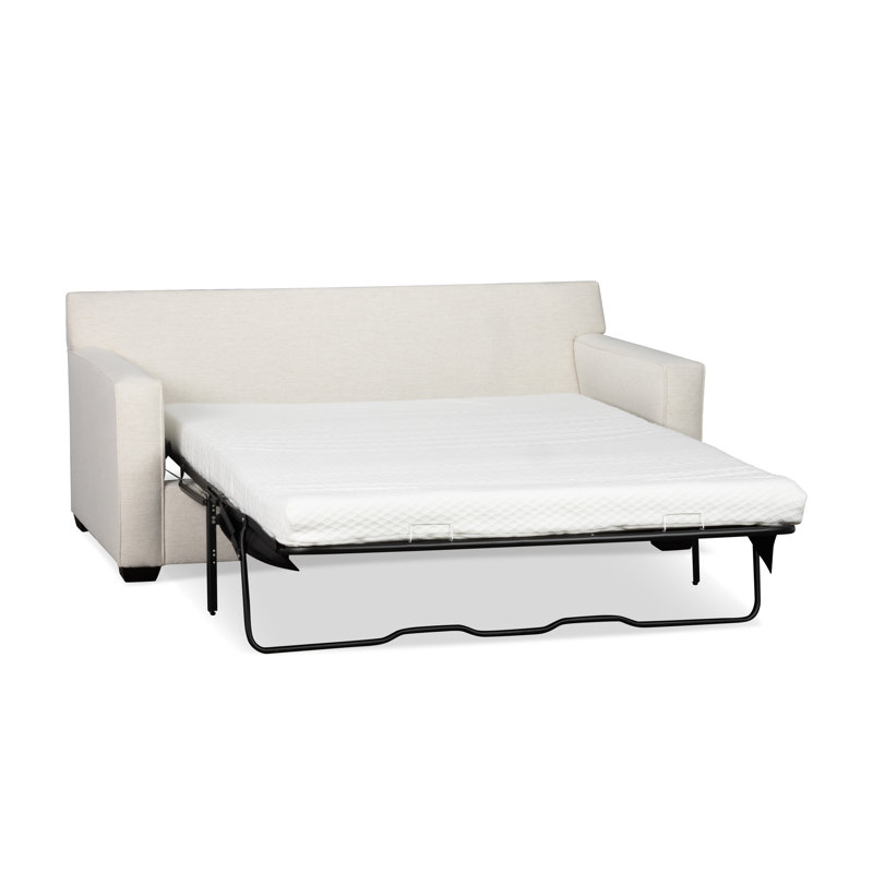 Canapé-lit Taylor, Chenille Crypton® neige Nomad