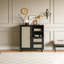 Buffet en rotin avec tablette réglable-1491774329