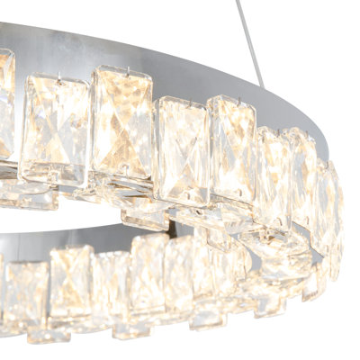 Buckhead Dimmable LED Wagon Wheel Chandelier