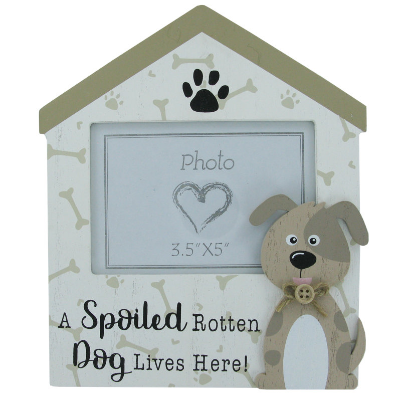 Chipps Brown Solid + Manufactured Wood Picture Frame
