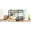 Metal Full Size Convertible Bunk Bed With 2 Drawers