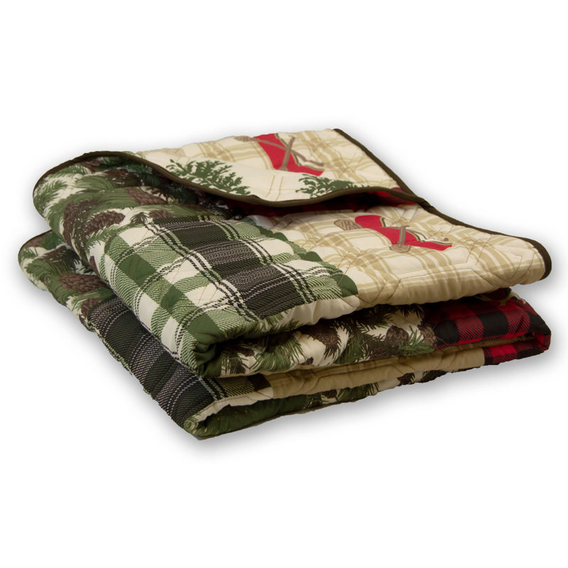 Quilted Throw Blanket
