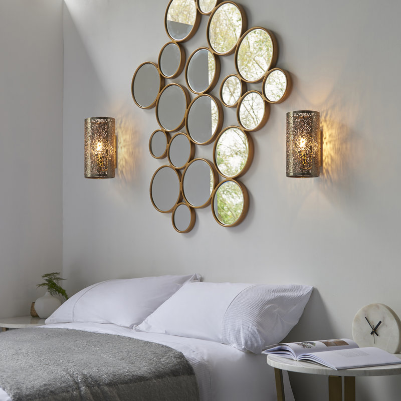 Edie Steel Flush Mounted Sconce