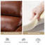 Fauteuil inclinable manuel en cuir véritable Adeesa-974225415