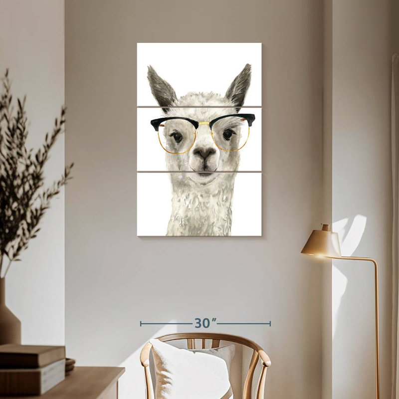 Hip Llama I, 57" H x 36" W