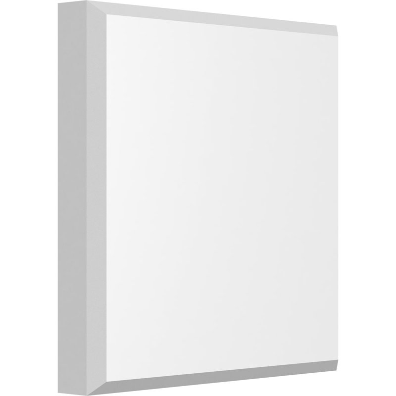 Rosette standard Sedgwick avec bord biseauté, H 7 po x l 7 po x p 1 po