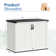 Secure Outdoor Storage, the Versatile Weather-resistant Cabinet，Without Shelves