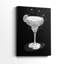 Vêtue d'une margarita noire - Cavas enveloppés de galerie