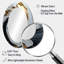 Miroir mural moderne blanc et noir-158273583