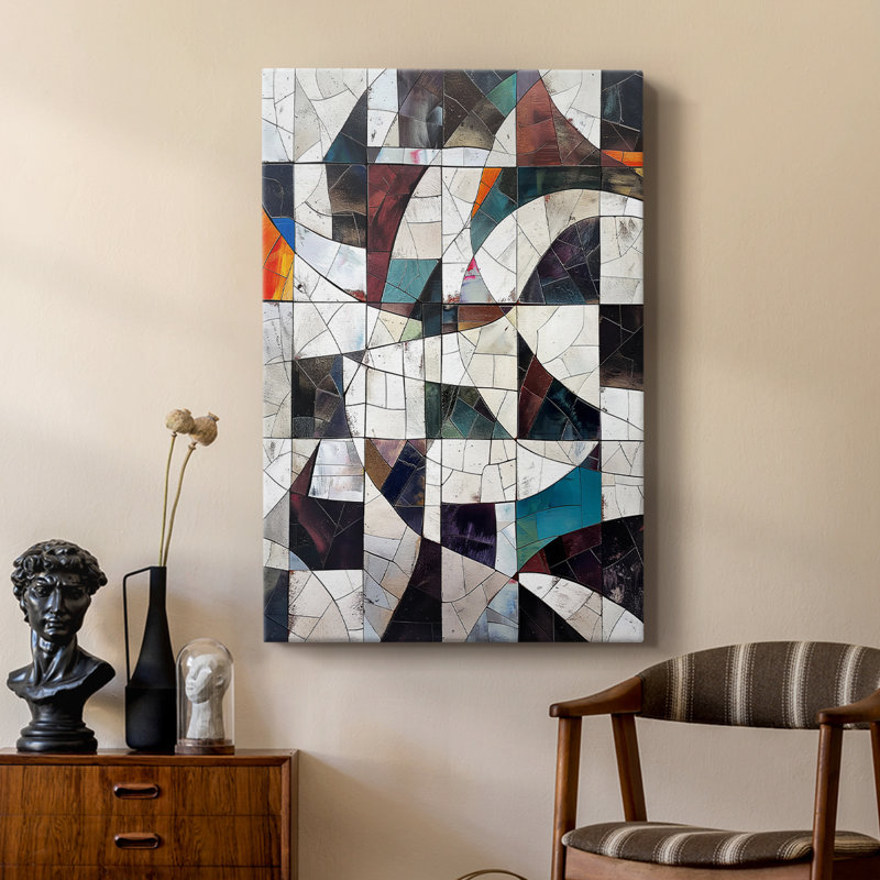 ABSTRACT Series LXII  -Premium Gallery Wrapped Canvas -Ready to Hang, 18" H x 12" W
