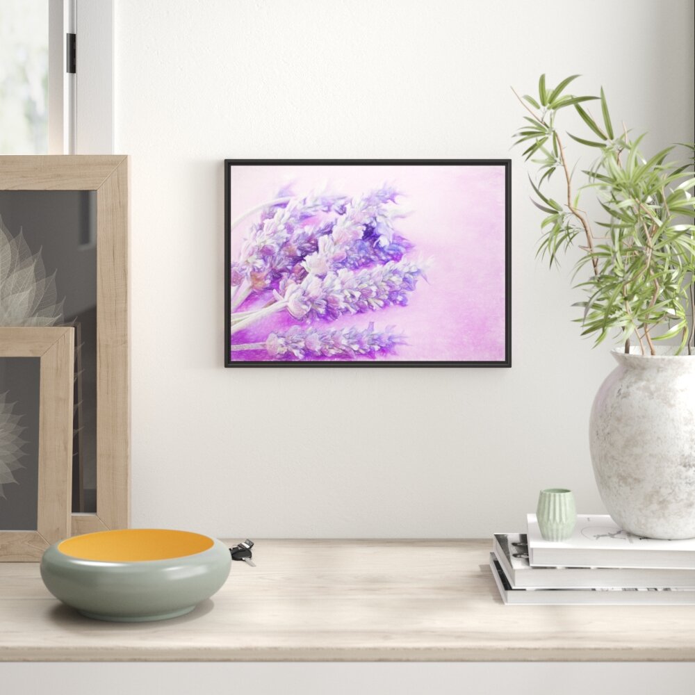 Gerahmtes Wandbild Lavendel