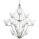 Karla 12 - Light Dimmable Tiered Chandelier