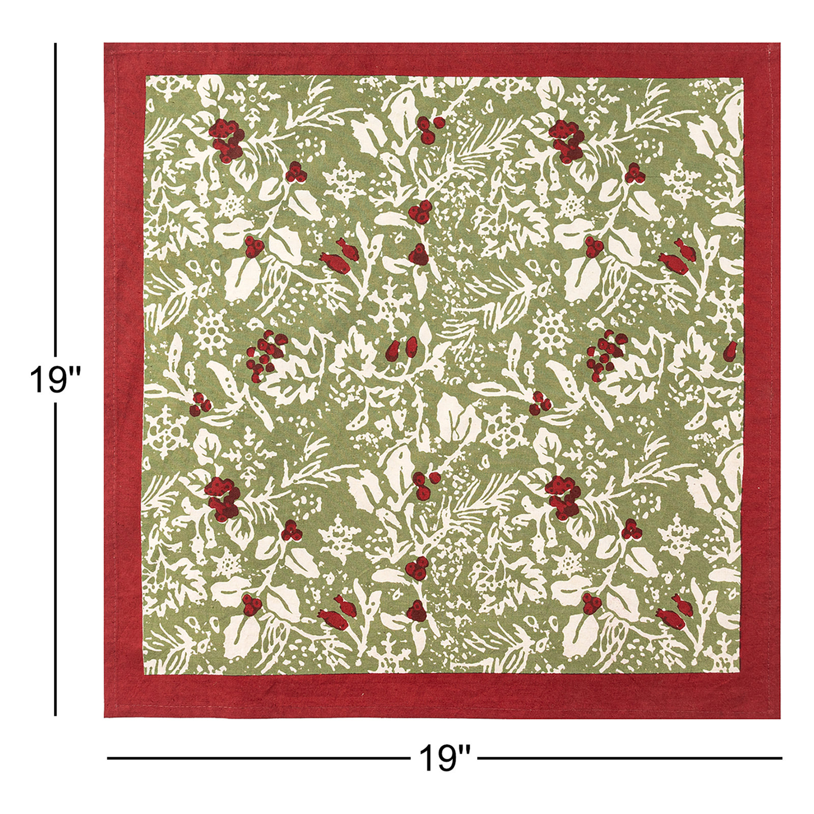Liljan Floral Square Napkin