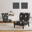 Fauteuil de chambre rembourré Mid-Century