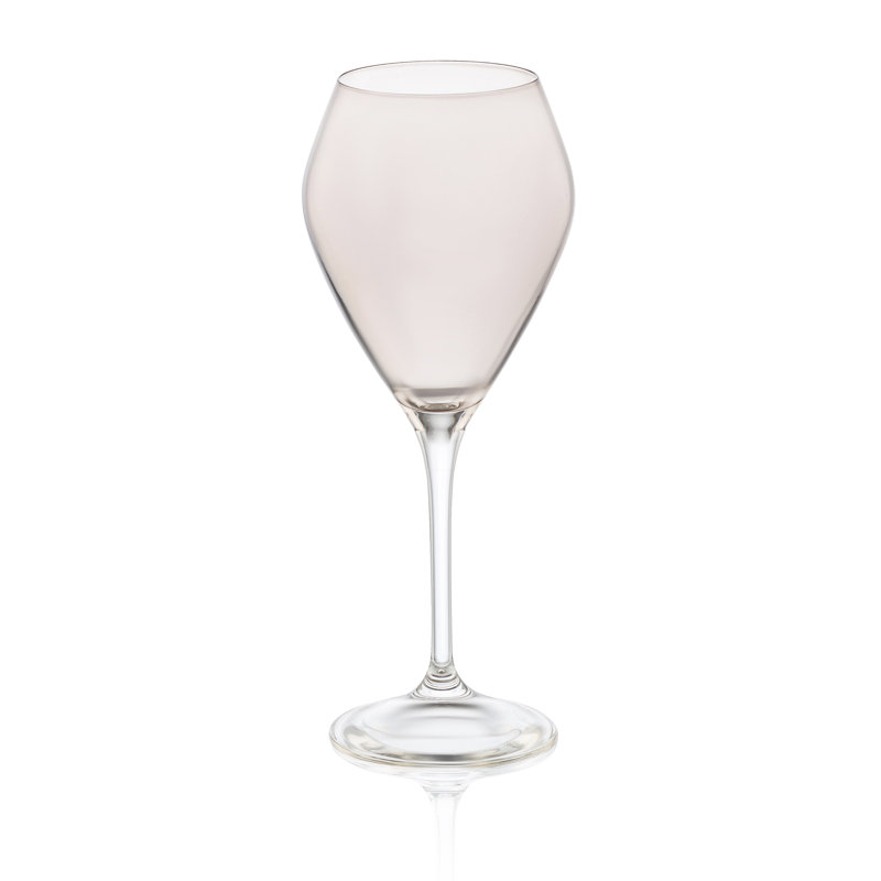 Desilva White Wine Glass Set, Smoked, 14 oz