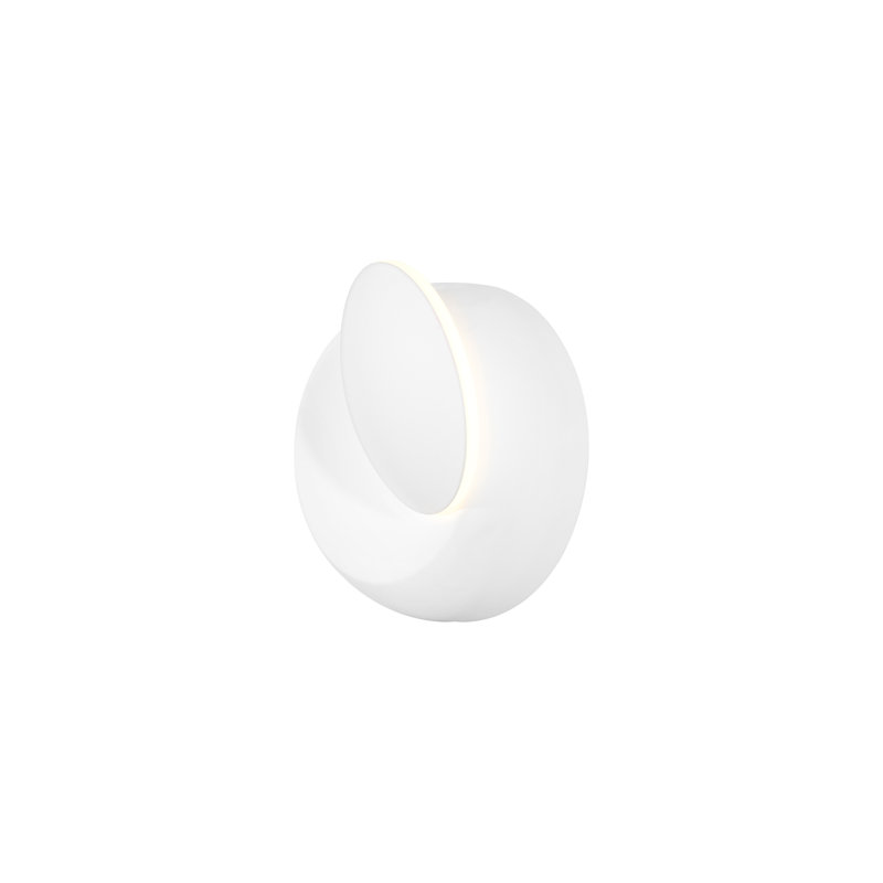 Odin LED Flush Mounted Sconce, White