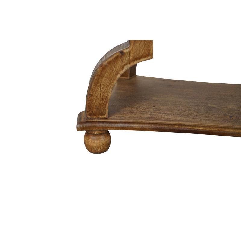 Leppert 42'' Console Table, Brown