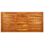 Table de salle à manger de jardin (47,2 po à 66,9 po) x 31,5 po x 29,5 po en bois d'acacia massif