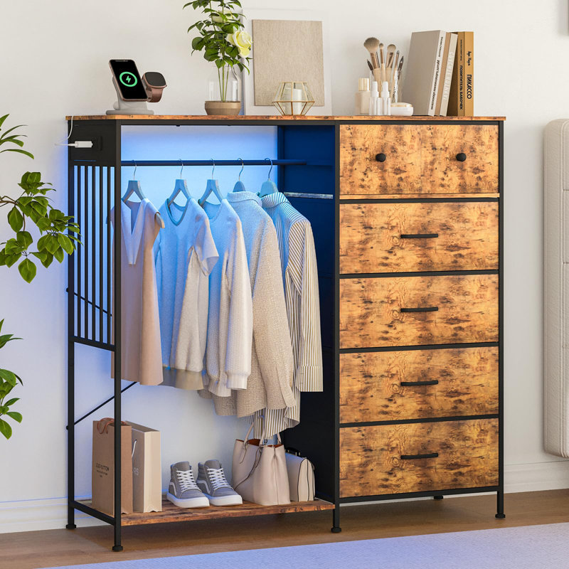 Closet System, Brown