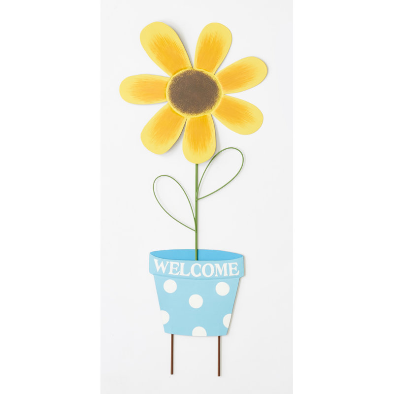 Piquet de jardin marguerite