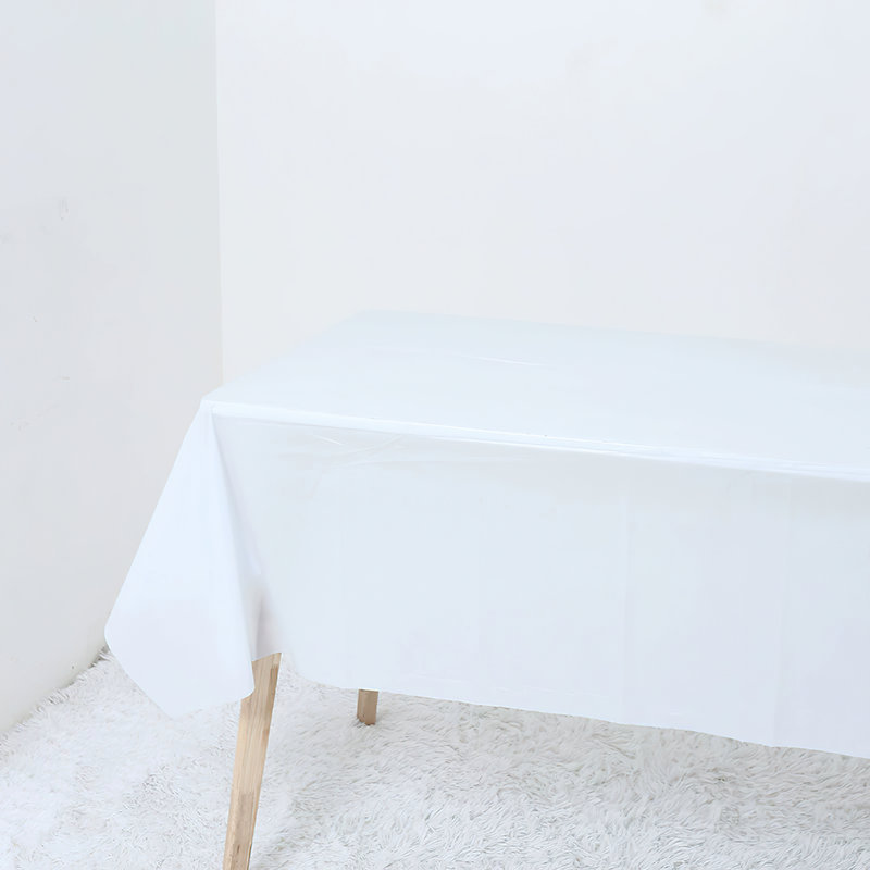 Disposable Plastic Tablecloths (set Of 10)