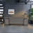 Deluxe gray two-cabinet modern desk-1500996004