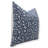 Fabdivine Block Print Duck Canvas Throw Pillow Covers, Handmade Himachal, Blue Size-20X20 Inch-97419434