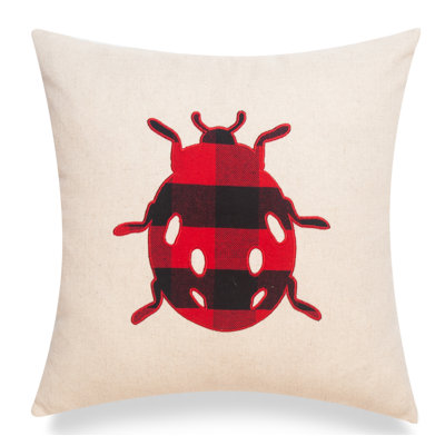 Cottage Life Patchwork Cotton Blend Throw Pillow