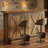 Home Bar Unit With 2-tier Shelves-700636836