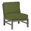 Club Teak Sectional Slipper Chair-83260246-83260249-93646998