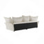 Canapé rembourré 90,55 "moderne et confortable avec nuage, sièges profonds avec plusieurs grands coussins moelleux, chaise longue convertible pour salon, chambre à coucher, appartement, bureau-718926138
