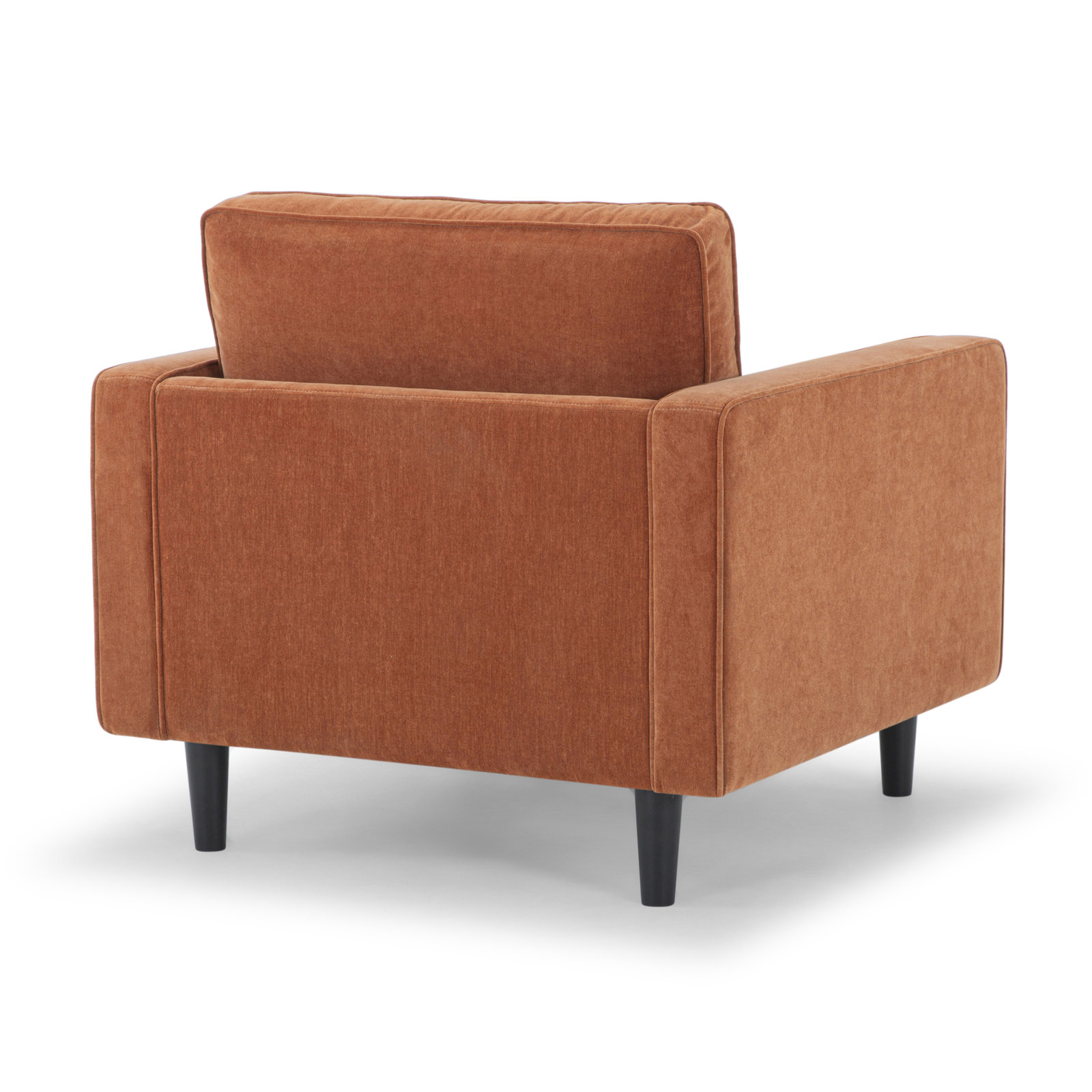 Curt Armchair, Rust Performance Chenille