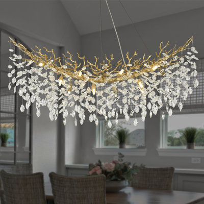 Tree Branch Crystal Chandelier Lighting