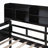 Daybed, Wood Slat Support, with Bedside Shelf and Two Drawers-505039233-505039235