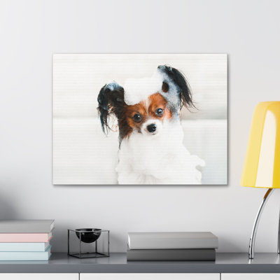 «Cute Papillon Bath», art mural
