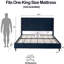 54" High Headboard Upholstered King Bed, No Box Spring Needed-440837547-440837544