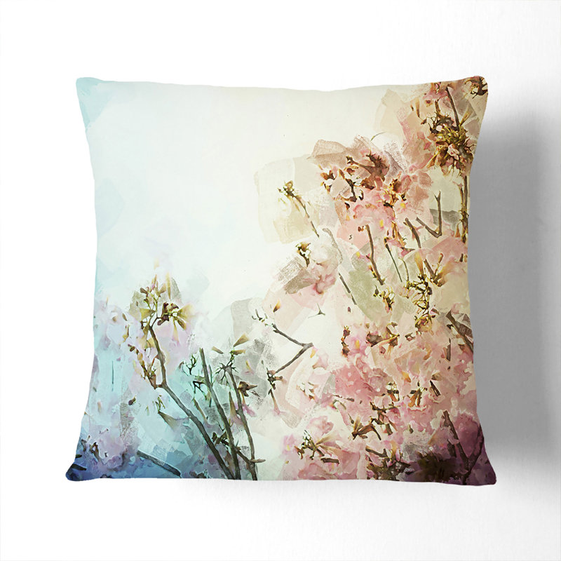 Square Throw Cushion, 40cm H x 40cm W x 15cm D