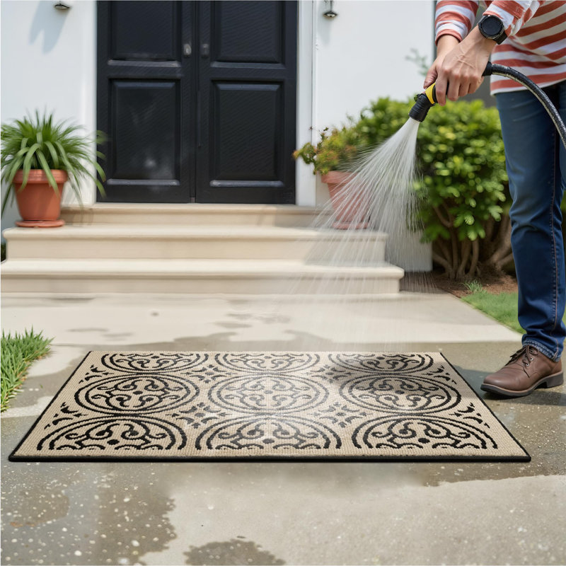 Tapis d'entrée antidérapant, 48 x 32, tapis d'entrée