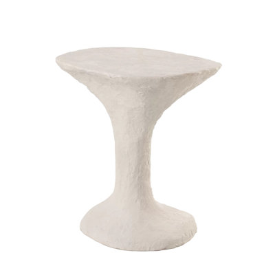 Primitive Accent Table-Soft White