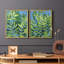 Impression encadrée Ocean Vines I-Premium - prête à être accrochée - aucun clou requis - aucun clou requis-81551005-81551006