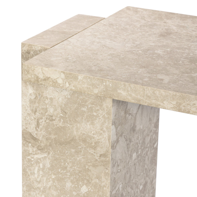 Romano 73'' W Marble Console Table