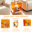 Table de chevet roulante en forme de cube acrylique pour tourne-disque, verte/orange/rouge-1961970032-1961970034