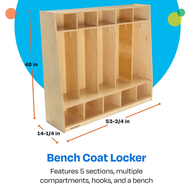Casier 5 sections