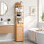 Bamboo Freestanding Linen Cabinet