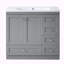Ensemble de meuble-lavabo simple 36 po Meranda-1840581444