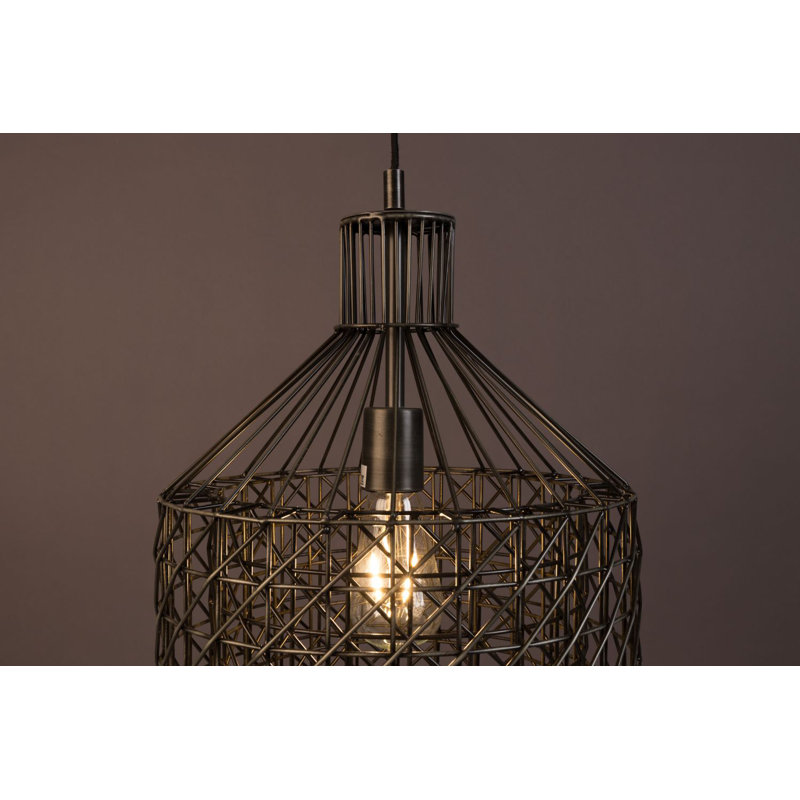 Luminaire suspendu cylindrique à 1 lumière Jim